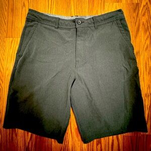 O’neill Locked Slub 20” Hybrid Black Shorts Size 34